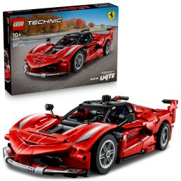 LEGO Technic Ferrari FXX K, masina de construit 897 piese, 10+ ani