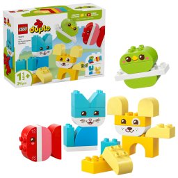 LEGO DUPLO Primele mele animalute de companie creative 3 în 1