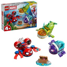 LEGO Marvel Spidey Vehicule subacvatice, set de constructie 154 piese, 4+ ani