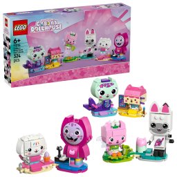 LEGO Gabby’s Dollhouse 11215 - Prietenele pisicute din caramizi, 324 piese