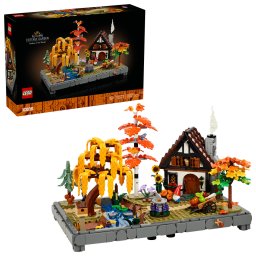 LEGO Icons Gradina rustica de toamna, set decorativ 1102 piese