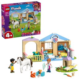 LEGO Friends Clinica veterinara pentru copii 4+ ani, 141 piese