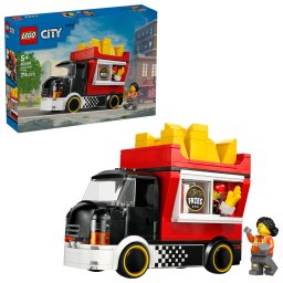 LEGO City Furgoneta de cartofi prajiti 60488, 216 piese, 5+ ani