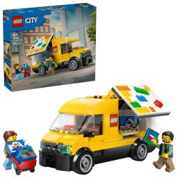Furgoneta LEGO City de construit, 276 piese, 6+ ani