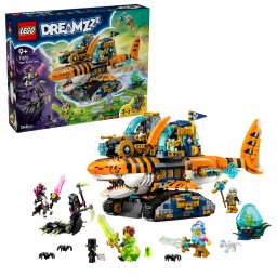 LEGO DREAMZzz Tancul Tigru-Rechin, set de constructie 1548 piese, 9+ ani