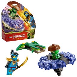 LEGO NINJAGO Nya vs Spinnerul Monstru cu mutatii, 49 piese