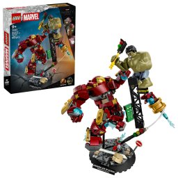 LEGO Marvel Batalie memorabila: Hulkbuster vs Hulk, 413 piese