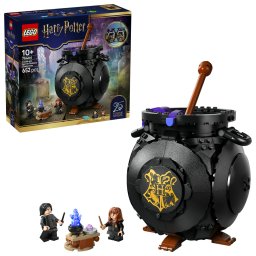 LEGO Harry Potter Cazanul cu lectia de potiuni secrete, 652 piese