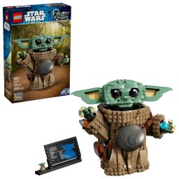LEGO Star Wars Grogu, figurina de colectie construibila, 1200 piese, 10+ ani