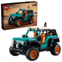 LEGO Technic Jeep Wrangler Rubicon, SUV de construit, 723 piese, 10+ ani