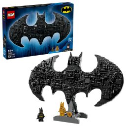 LEGO DC Batman Logoul Batman, set de constructie 678 piese, 12+ ani