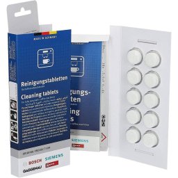 Set Tablete de Curatare Bosch BSH 311970 pentru Aparat de Cafea 10 Bucati