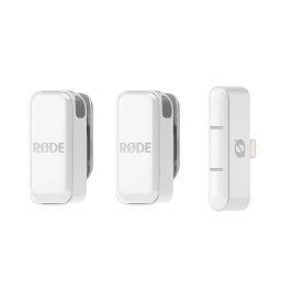 Microfon Rode RÃDE Wireless Micro - 2-channel digital wireless system, Lightning, white