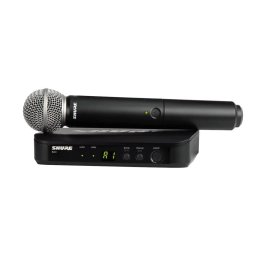 Microfon Shure BLX24E/SM58-H8E Wireless Negru