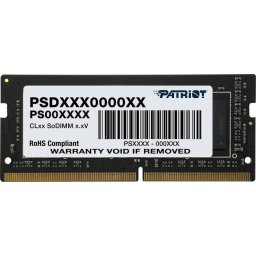 Memorie laptop Patriot DDR4 - 32 GB -3200 - CL - 22 - Single DR, main memory (black, PSD432G32002S, Signature Line)