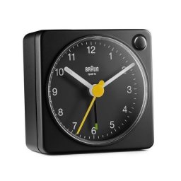 Ceasuri decorative Braun BC 02 XB quartz black with light switch