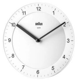 Ceasuri decorative Braun BC 17 W-DCF radio wall clock white