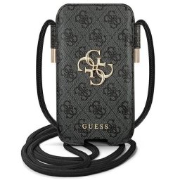Husa Guess Handbag GUPHL4GMGGR 6.7" grey/grey hardcase 4G Big Metal Logo