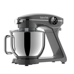 Robot de bucatarie LVSTM03PGY, 1800W, metal, 10 nivele de putere, 6.5L, accesorii, Argintiu