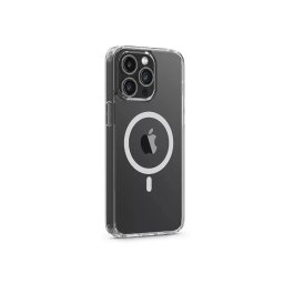 DEVIA Pure Clear Magnetic rezistent la șocuri toc iPhone 15 Pro transparent