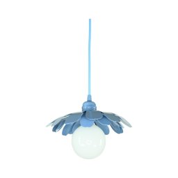 Bohemia-Design - Candelabru pe cablu 1xE27/60W/230V albastru