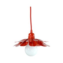 Bohemia-Design - Lustru suspendat pe cablu 1xE27/60W/230V roșu