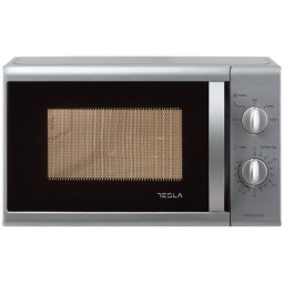 Cuptor cu Microunde Tesla WG MW2030MS | 700W, 20L, Mecanic, Argintiu