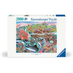 Ravensburger - puzzle povestea adancurilor 2000 piese