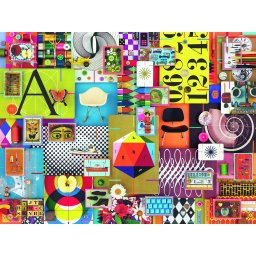 Puzzle eames house of cards, 1500 piese