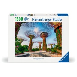 Ravensburger - puzzle gardens by the bay singapore 1500 piese