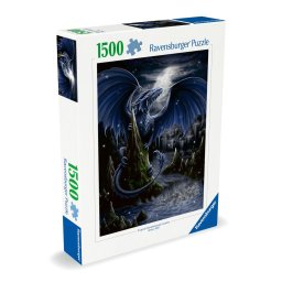 Ravensburger - puzzle dragonul negru 1500 piese design nou