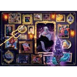 Puzzle villainous ursula, 1000 piese