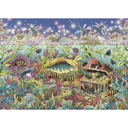 Puzzle comorile de sub apa, 1000 piese