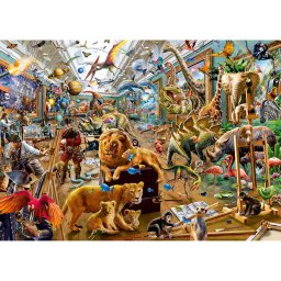 Puzzle galeria animalelor, 1000 piese