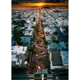Puzzle san francisco california, 1000 piese