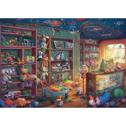 Puzzle magazin cu jucarii, 1000 piese