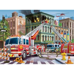 Puzzle masini de pomieri, 100 piese