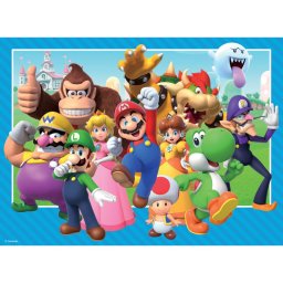 Ravensburger - puzzle personaje super mario 100 piese