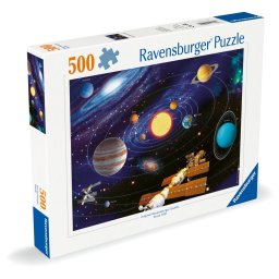 Ravensburger - puzzle sistemul solar 500 piese design nou