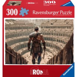 Ravensburger - puzzle colectia de arta gladiator 300 piese