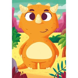 Puzzle mix&match dinozauri, 3x24 piese