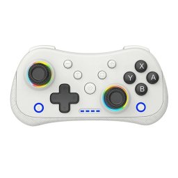 BLACKBIRD Controler wireless Bluetooth pentru Nintendo Switch / Android / iOS / PC – Alb RGB