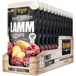 Belcando pliculeț cu carne de miel, cartofi și merișoare (24 x 125 g) 3000 g