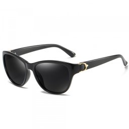 Ochelari De Soare Dama Techsuit A572, Polarizati, Protectie UV, Negri Gri