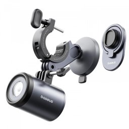 Suport Bicicleta cu Lanterna Baseus PrimeTrip, Universal, Negru C12569000121-00