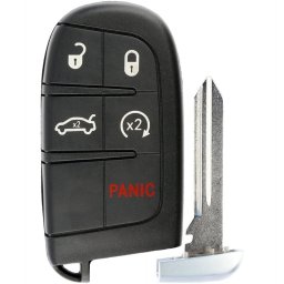 Cheie Auto Completa Techstar® compatibila cu Jeep, Chrysler , Dodge, 4+1 Butoane, 433mhz, 46 Chip, FCC:M3N40821302