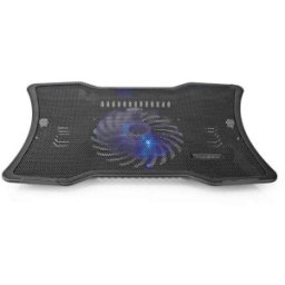 Cooler Laptop Nedis, 1 Ventilator, pana la 17", 1 x USB, Negru