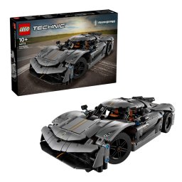 LEGO Technic Koenigsegg Jesko Absolut gri, masina de construit 801 piese