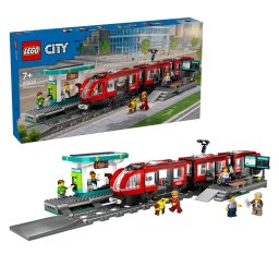 LEGO City Tramvai si statie in centrul orasului, 811 piese, 7+ ani