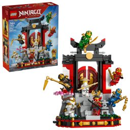 LEGO NINJAGO Set aniversar 15 ani cu 8 minifigurine, 447 piese